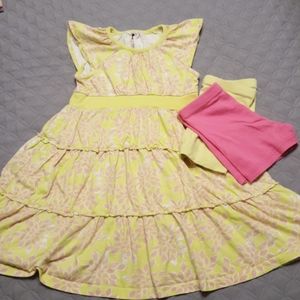 3 part TEA collection dress 2 shorts